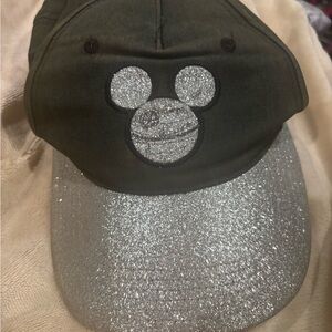 Disney Black and Silver Mouse Cap